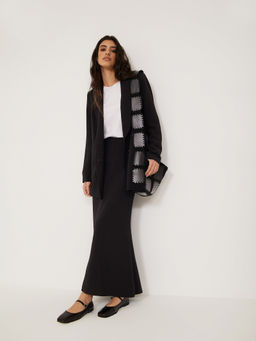 Юбка а-силуэта S1008/decant