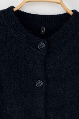 Lacivert More Sustainable Alpaka Yunu Kar?s?ml? Premium/Ozel Iplik Triko H?rka TWOAW26HI00000 - Trendyolmilla фото 6