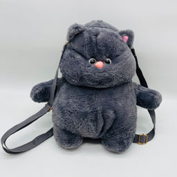 Мягкая игрушка Рюкзак - Котик Пухляш 30 см - Storyland фото 6