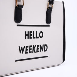 Сумка-тоут на молнии, цвет серый - Simaland фото 5