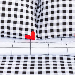 Постельное белье Этель дуэт Big love 143*215 см - 2 шт, 240*220 см, 70*70 см -2 шт  фото 3