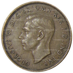 1/2 пенни 1938 года Австралия