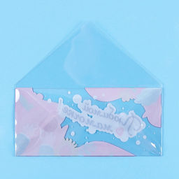 Конверт для денег «Любимой мамочке!» прозрачный ПВХ, 16×8 см