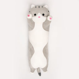 Мягкая игрушка Котик, толстый, 110 см, цвет серый - Simaland фото 2