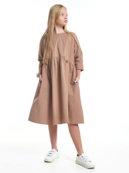 Платье Boho для девочки подростка UD 8061 коричневый - Mini maxi фото 5