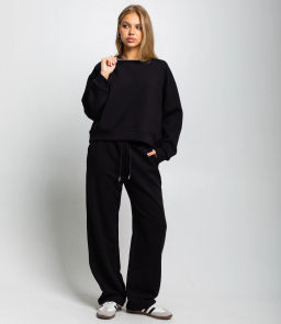 Спортивный костюм #КТ8807 (4), чёрный - Dommod фото 2