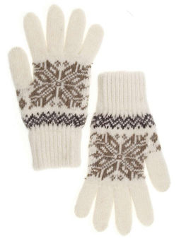 Перчатки женские "Снежинка с зигзагом" 5322-3