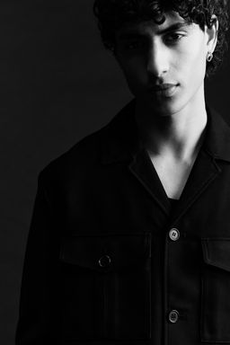 Chaqueta camisera de sarga Regular Fit - H&m фото 5