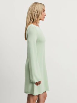 Вязаное мини платье из вискозы с открытой спиной / Zarina  фото 4