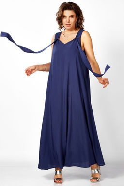 Платье BegiModa 1053 синий