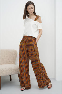 Костюм брючный 4199 рыжий