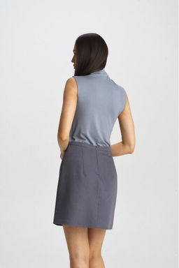 Юбка-мини Classic Dark Grey - Erist store фото 5