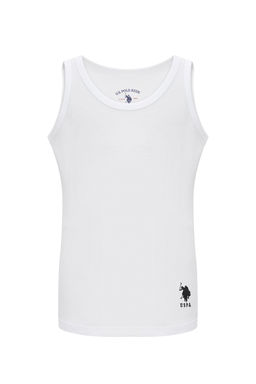 Белый верх нижнего белья для мальчика Неожиданная скидка в корзине - U.s. polo assn фото 2