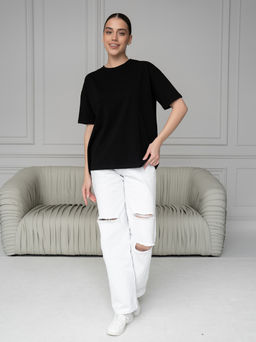 Футболка унисекс Оверсайз, цв. Черный