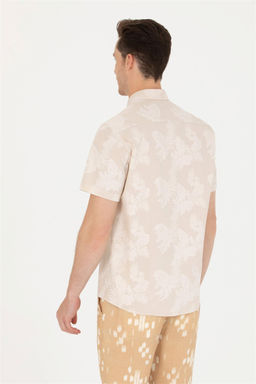 U. S. Polo Assn Мужская рубашка с коротким рукавом Stone - U.s. polo assn фото 14