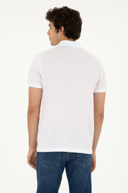 Мужская розовая футболка - U.s. polo assn фото 5