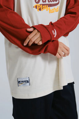 Лонгслив хлопок Белый - Anta фото 6