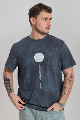 Футболка с эффектом варки М126009Пс серый - Елена фото 2