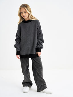 Черный джемпер для мальчика