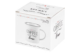 Кружка 310 мл 11,5*8,5*9 см COFFEE TIME NEW BONE CHINA - Elan gallery фото 4