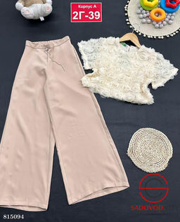 Костюм для девочки кофта и штаны - Bruno фото 5