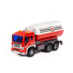 Сити, автомобиль с цистерной инерционный (со светом и звуком) (красный) (в коробке) - Полесье фото 2