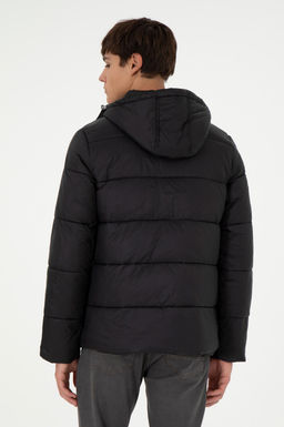 Пальто мужское U.S. Polo Assn черное из полиамида  фото 12