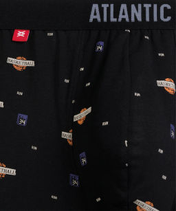 ATLANTIC 3MH-211 Трусы шорты Solid Basketball - набор 3 шт. черный + светло-зеленый + графитовый  фото 4