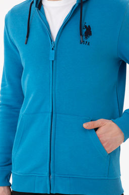 Мужской кобальтово-синий свитшот - U.s. polo assn фото 6