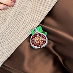 Брошь Инжир - Orgalica фото 5