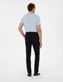 Lacivert Slim Esnek Jogger Fit Kanvas Pantolon - Pierre cardin фото 4