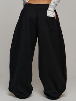 Утепленные брюки с начесом футер багги - Nota bene фото 5