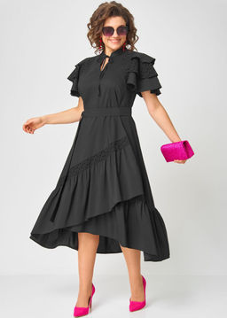 Платье EVA GRANT 7297 черный