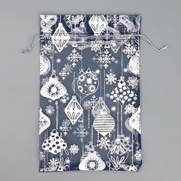 Цена за 20 шт. Мешочек подарочный органза Серебро, 16 х 24 см +/- 1.5 см - Дарите счастье фото 5