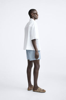 REGULAR GOFRE KUMAS DENIZ SORTU - Zara фото 47