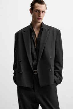 CROPPED FIT VISCOSE BLAZER - Zara фото 5