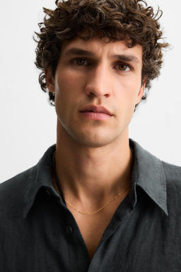 100% LINEN SHIRT - Zara фото 5