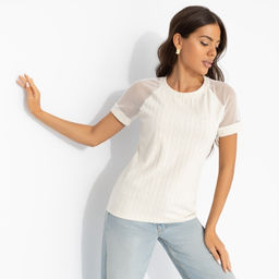 В наличие. Футболка комбинированная, Талант перемен (soft)