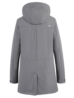 Парка спортивная мужская с капюшоном softshell серого цвета 9565Sr - Mtforce фото 23