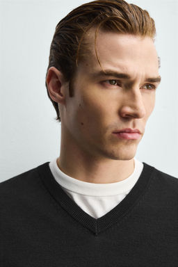 100% WOOL JUMPER - Zara фото 5