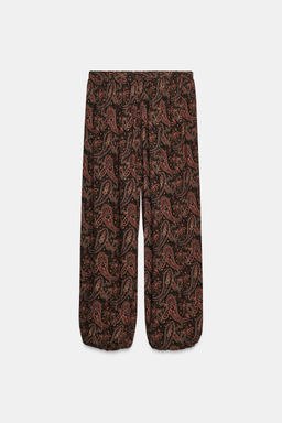 ZW COLLECTION PAISLEY TROUSERS - Zara фото 6