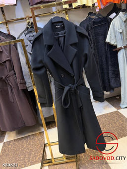 Пальто женское с поясом - Bruno фото 2