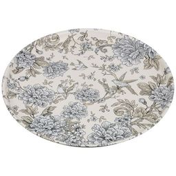 Поднос сервировочный Agness Royal Garden круглый 33 × 2,1 см  фото 2