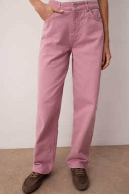 Gul Kurusu Normal Bel Loose Baggy Jeans TWOAW26JE00016 - Trendyolmilla фото 3