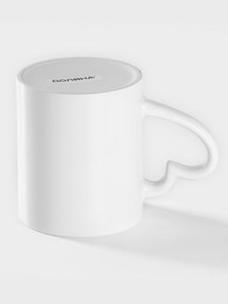 Цена за 2 шт. Кружка под сублимацию Доляна «Лав стори», 320 мл, керамика, белая