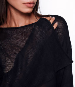 Джемпер #КТ208 (3), чёрный - Dommod фото 5