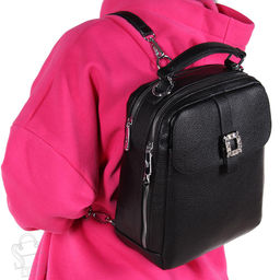 Рюкзак женский 69147 black Velina Fabbiano-Safenta/30 в Новосибирске