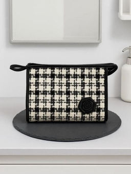 Косметичка "Rose", black (17х22х6,5 см)