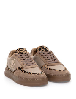 Bej Deri Sneaker