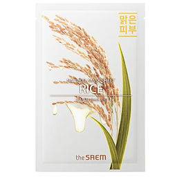Маска тканевая с экстрактом риса THE SAEM Natural Rice Mask Sheet, 21ml